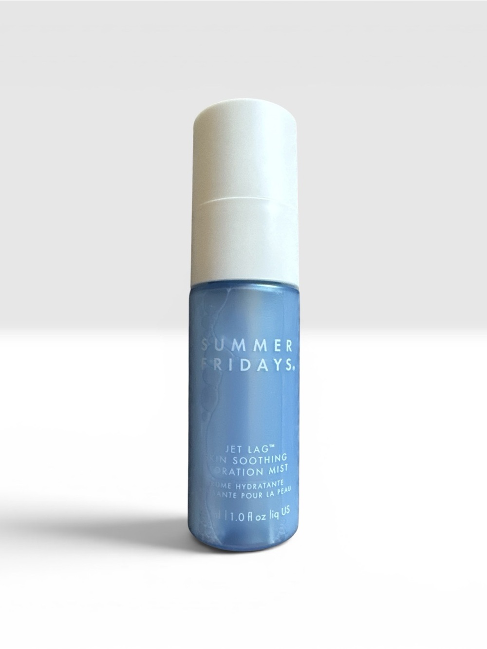Summer Fridays Jet Lag Hydrating Mist - Light Blue and White